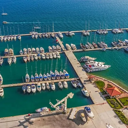 In Okrug Gornji With Sea View, Balcony, Air Conditioning, W-lan 5050-1 Apartment Trogir